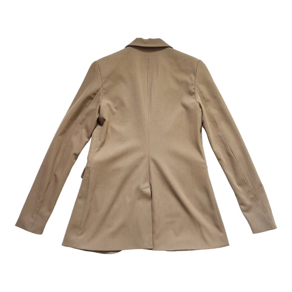 Danielle Bernstein Womens Camel Blazer Size S O-Ring Lapel Collar Jacket - Picture 5 of 7